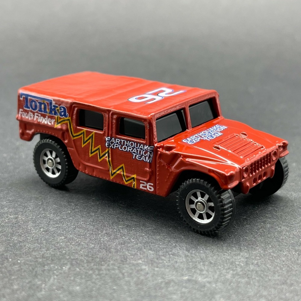 Maisto Tonka‎ Racing Humvee Hummer Fault Finder SUV Diecast Car Red Diecast 1/64